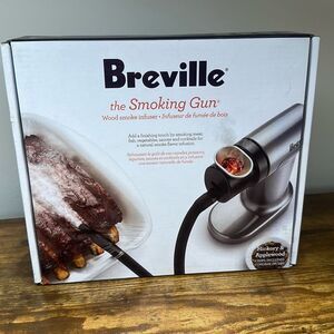 Breville The Smoking Gun Dual Speed Meat/Food Smoker BSM600SIL Stainless